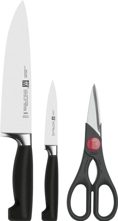 Produktbild Zwilling Vier Sterne Messerset 3-teilig (20 cm)