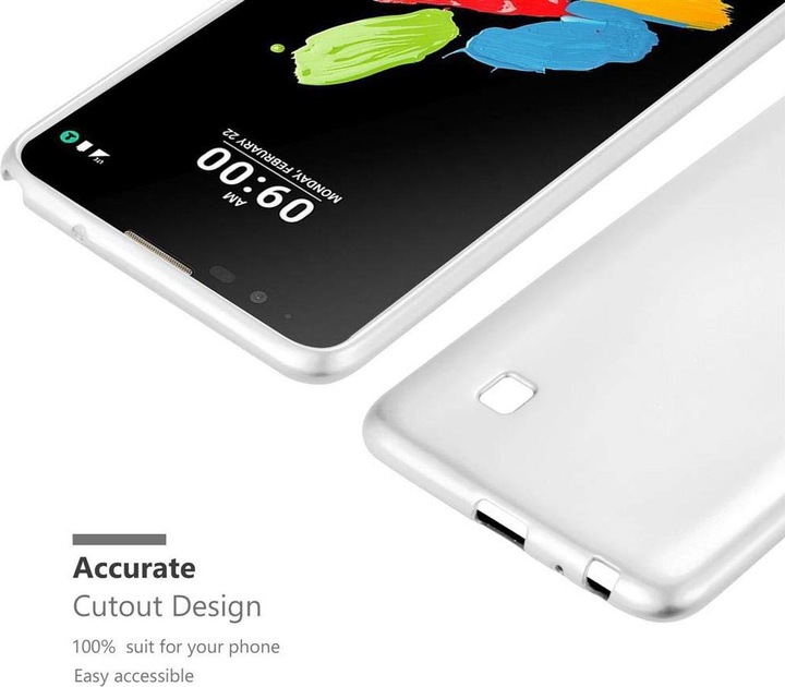 Produktbild Cadorabo TPU Matt Metallic Cover (LG Stylus 2)