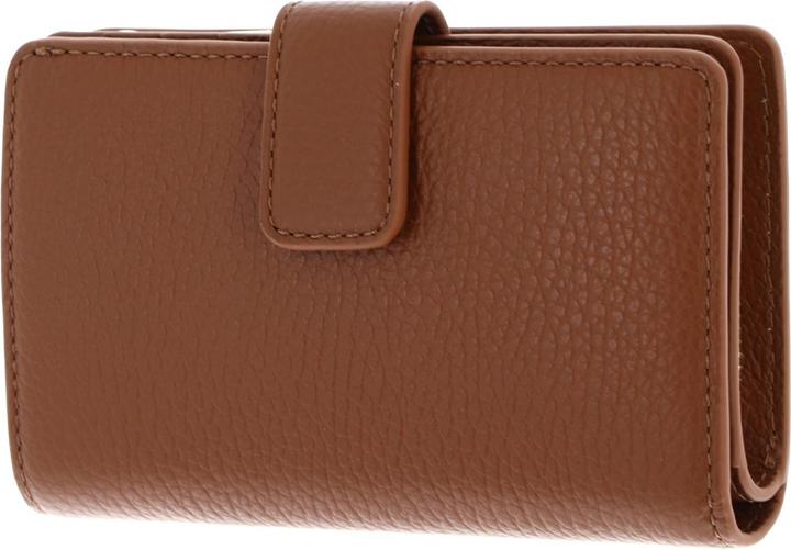 Actual product image Coccinelle Metallic Soft Mini Wallet Grained Leather