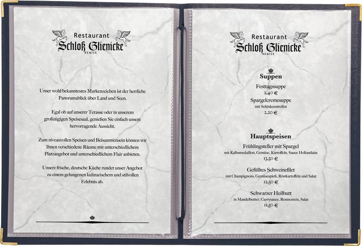 Actual product image Sigel Menu folder