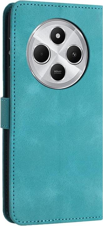 Actual product image Cover-Discount Xiaomi Redmi 14C / Poco C75 – Wildleder Look Etui im Vintage Design (Xiaomi Poco C75, Xiaomi Redmi 14C)