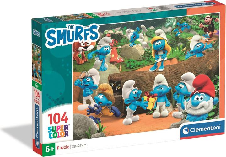 Image du produit Clementoni 104 pièces - Schtroumpfs (104 pièces)