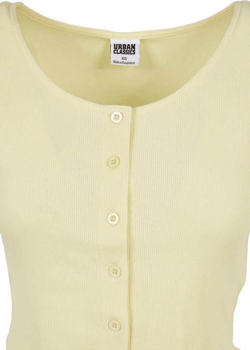 Produktbild Urban Classics Ladies Cropped Button Up Rib Tee (XXL)