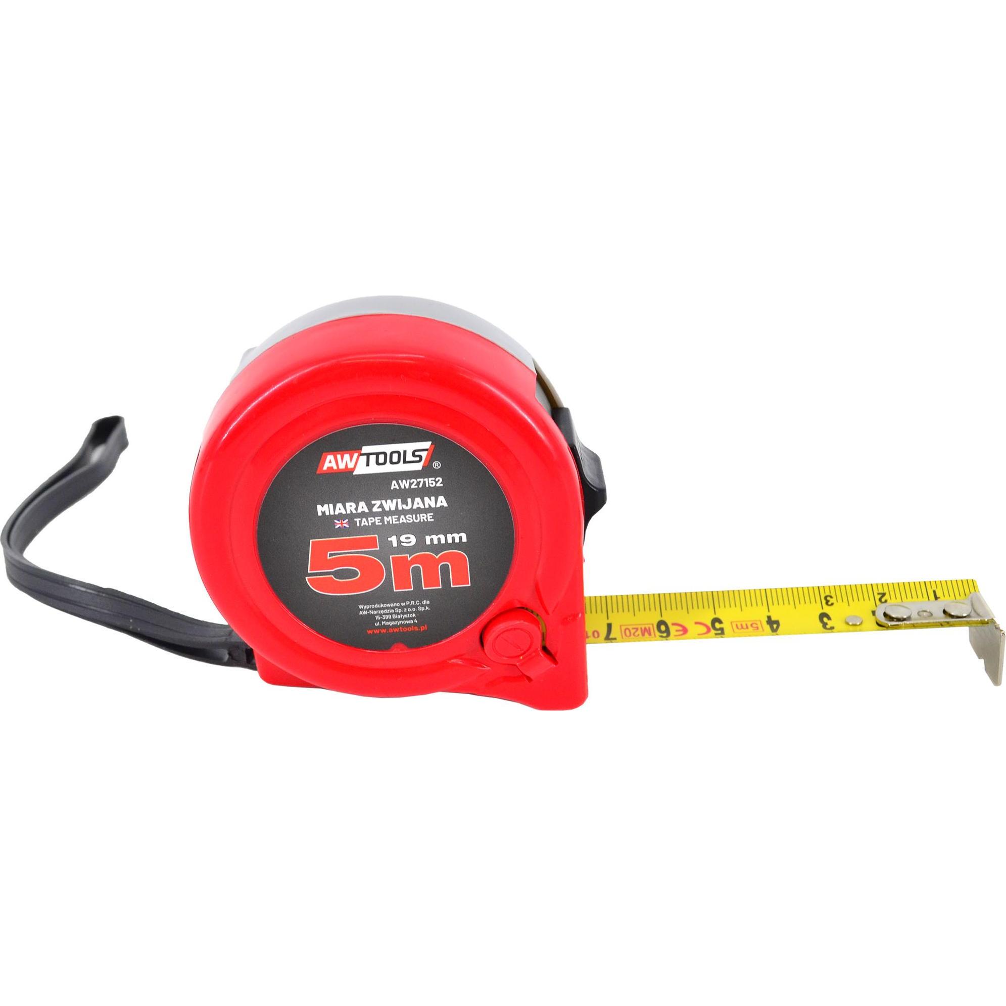 Awtools, Strumento di misurazione della lunghezza, casino in abs bruciato 5m x 19mm