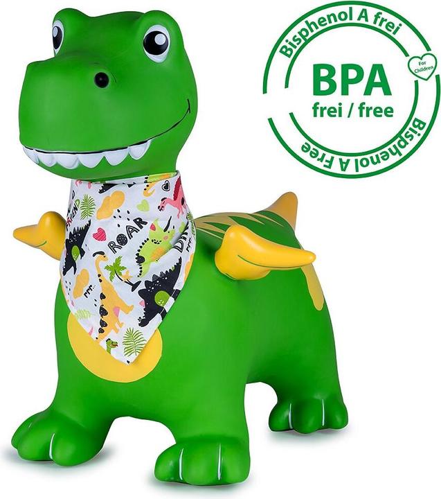 Image du produit Hüpftier Dino mit Flügel HoppyDoo mit Pumpe