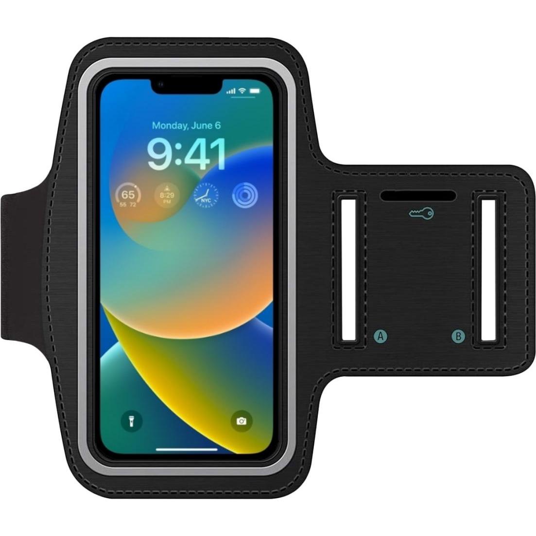 Thumbnail - SmartFitness Handy Sport Armband, Smartphone Sportarmband, Schwarz