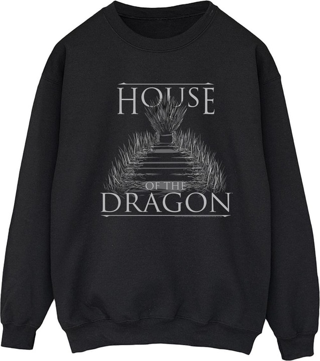Immagine prodotto Game of Thrones Throne Text Felpa Donna (L)