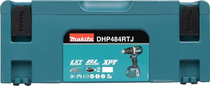 Actual product image Makita DHP484RTJ (Rechargeable battery operated)