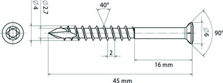 Immagine prodotto Werkstarck Clip per terrazza Clip HardWood Clip (185 x, 25 x 25 mm)