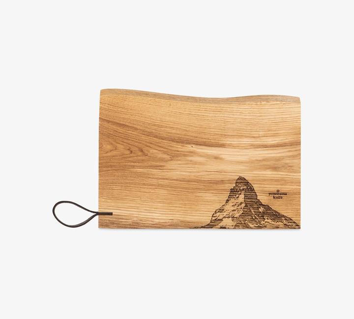 Produktbild Panorama Knife Holzbrett RUSTIKAL Matterhorn