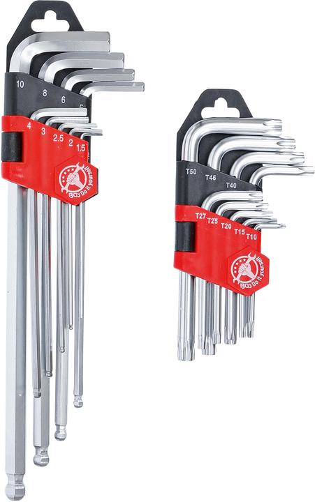 Produktbild BGS Winkelschlüssel-Satz (T-profil)