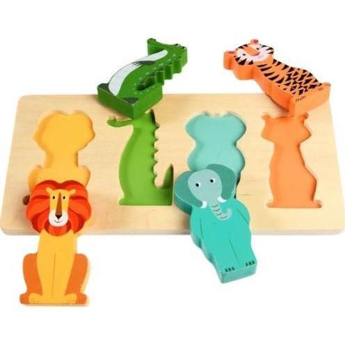 Thumbnail - Rex London Wooden puzzle Colourful Creatures