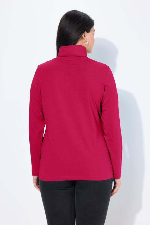 Produktbild Ulla Popken Shirt, Rollkragen, Slim, Langarm (58)