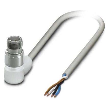 Phoenix Contact Sensor-/Aktor-Kabel, Elektronikkabel + Stecker, Grau