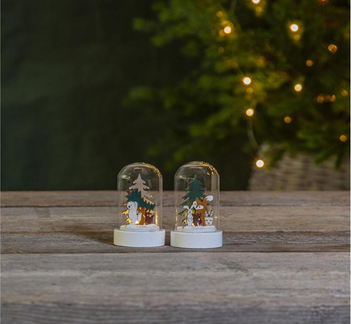 Immagine prodotto Star Trading LED Deco Light Forest Friends 9 cm, 2 pezzi