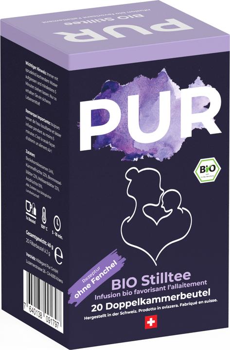 Produktbild PUR Stilltee ohne Fenchel Bio 20 (70 g)