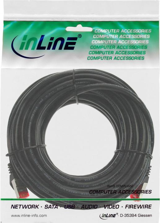 Produktbild InLine Patchkabel (S/FTP, CAT6, 10 m)