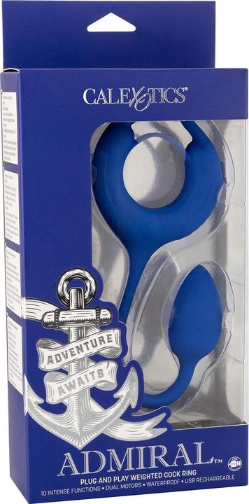 Produktbild CalExotics Admiral™ Plug and Play Weighted Cock Ring (3.75 cm)