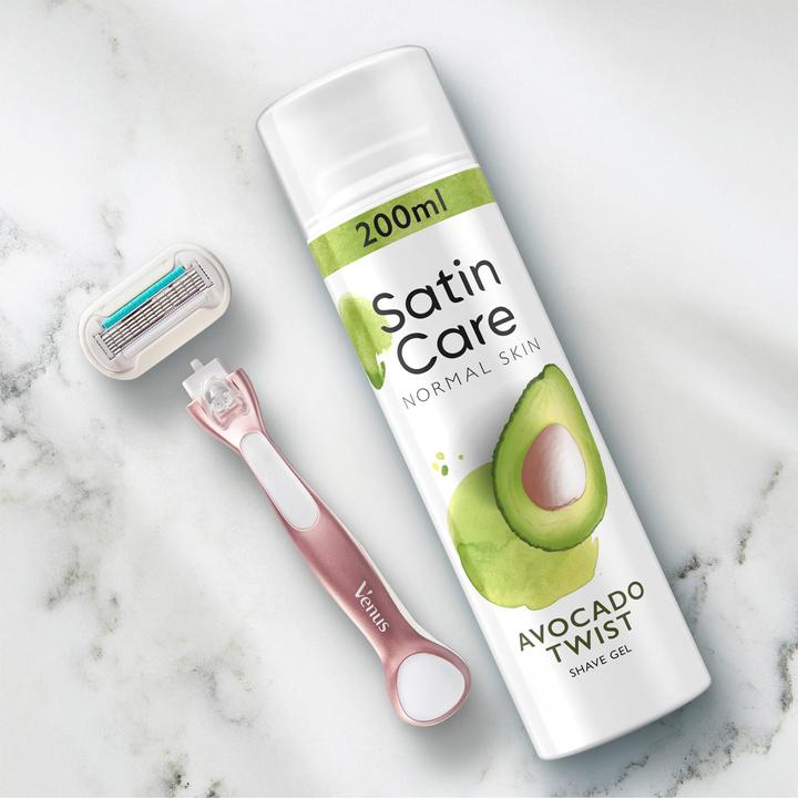 Produktbild Gillette Satin Care Avocado Twist (200 ml, Rasiergel)