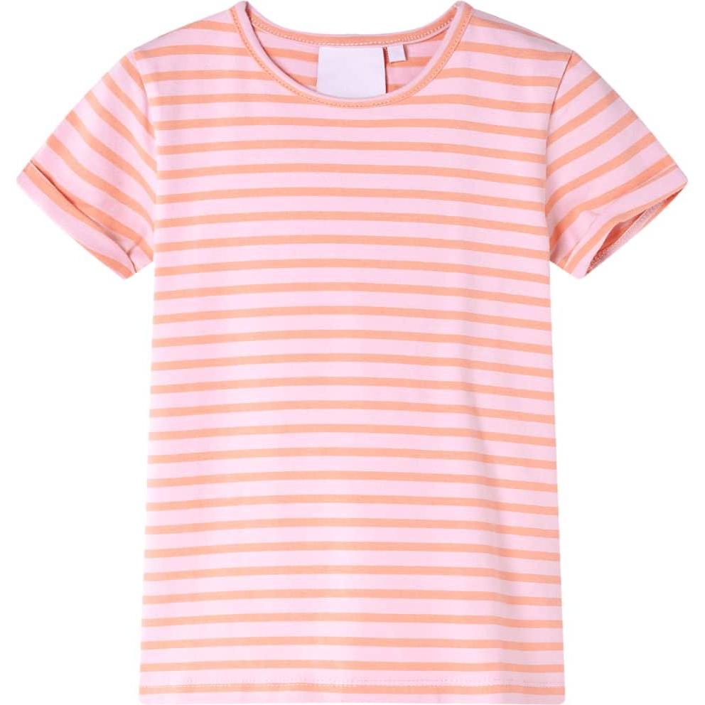 VidaXL, Jungen, Shirt, Kinder-T-Shirt Rosa 104,Material: 95 % Baumwolle. 5, Rosa, (104)