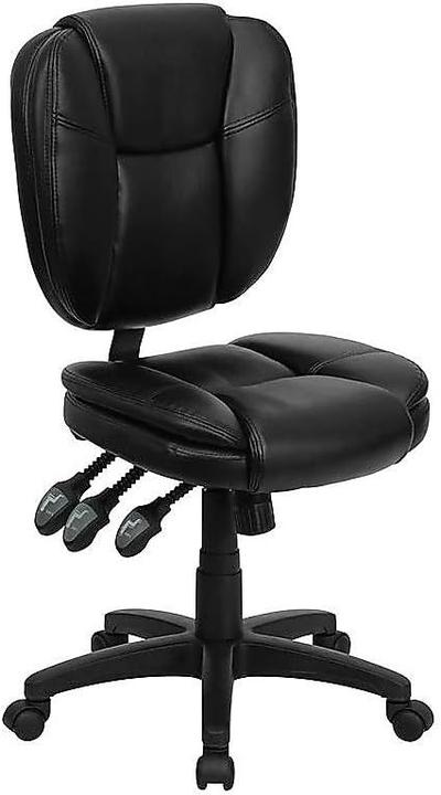 Produktbild Flash Furniture Sedia da Ufficio in Pelle Morbida