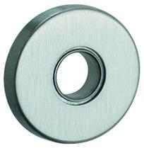 Actual product image Nickal Handle and key rosettes (Door rosette)