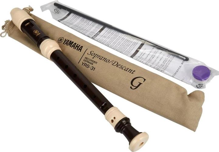 Immagine prodotto Yamaha Flauto dolce YRS-31 Soprano, plastica (Fipples, Tedesco)