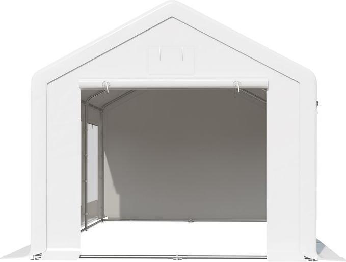 Actual product image Swisshandel24 Large party tent 6x3m removable side walls doors windows outdoor party white (600 cm, 300 cm)
