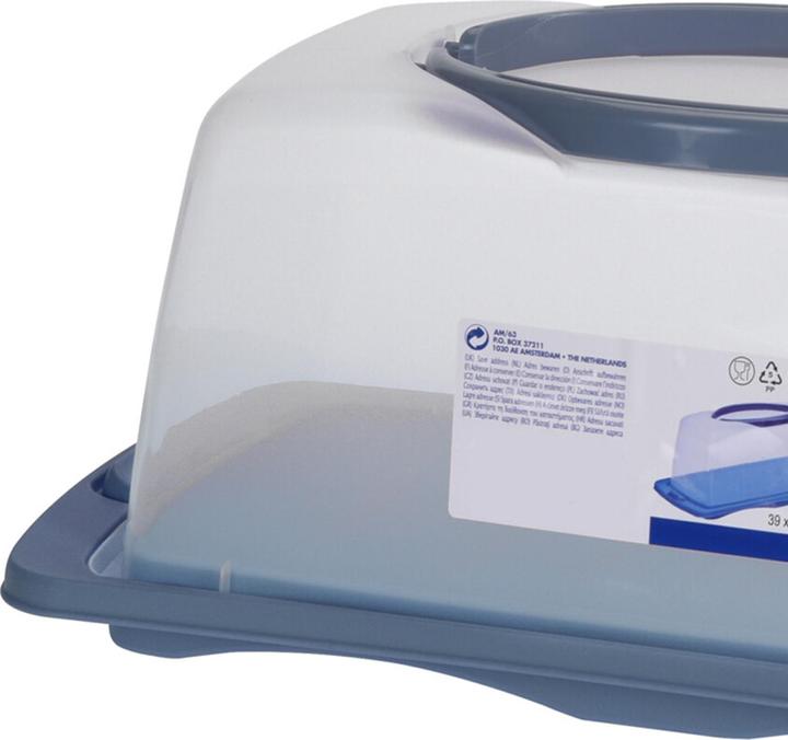 Actual product image Inda-Exclusiv Cake transport box Cake container Cake plate Cake container