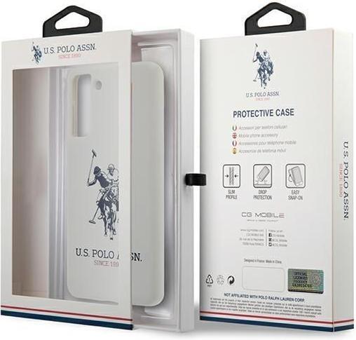 Actual product image U.S. Polo US POLO US Polo USHCS21MSLHRWH S21 + G996 baltas (Samsung Galaxy S21+)