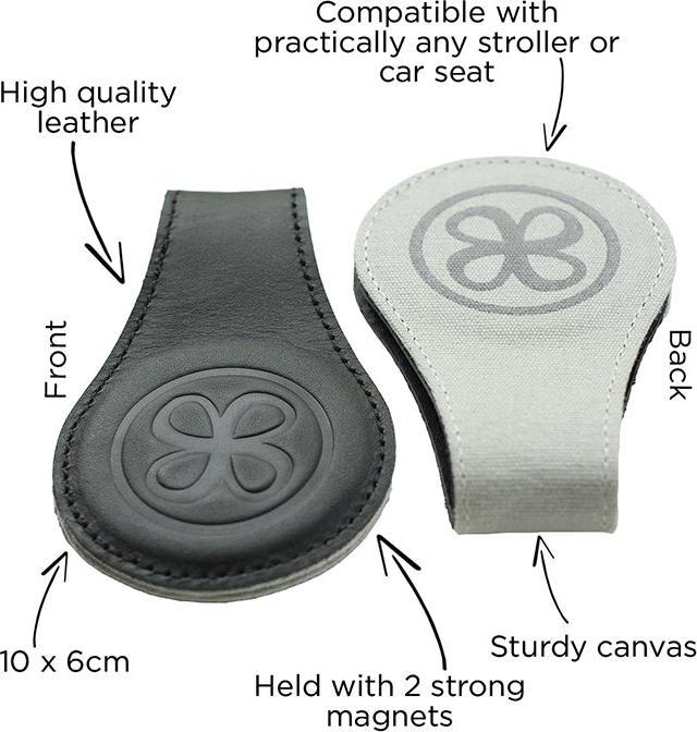 Image du produit Cloby Leather Clips - Clips magnétiques pour pare-soleil