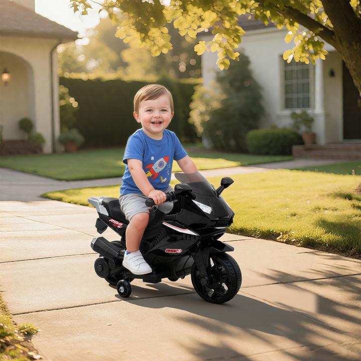 Image du produit Aiyaplay Kindermotorrad Kunststoff, Stahl Schwarz (6 V)