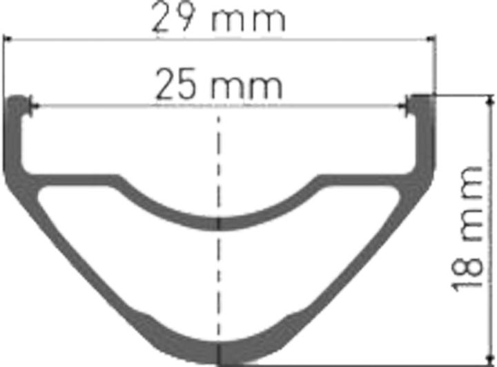 Actual product image DT Swiss XR 1700 Spline (Rear wheel, 29")