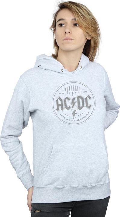 Image du produit AC/DC - Sweat à capuche ROCK N ROLL DAMNATION BLACK - Femme (L)