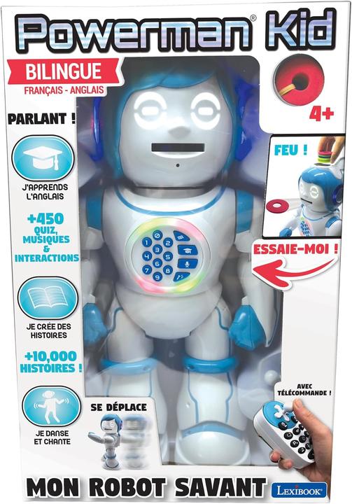 Produktbild Lexibook Powerman Kid Lernroboter ROB90FR (Deutsch, Englisch, Französisch)