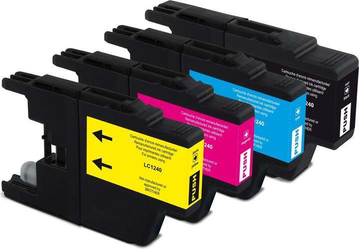 Generic Ink Brother LC1240 Multipack (BK, C, M, Y)