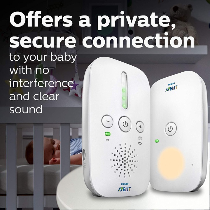 Immagine prodotto Philips Avent Smart Eco Dect SCD501 (Audio del baby monitor, 300 m)