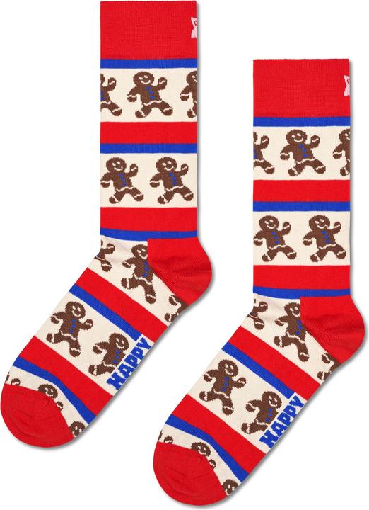 Actual product image Happy Socks 2-Pack Gingerbread Heart Socks Gift Set (pack of 2, 36 - 40)
