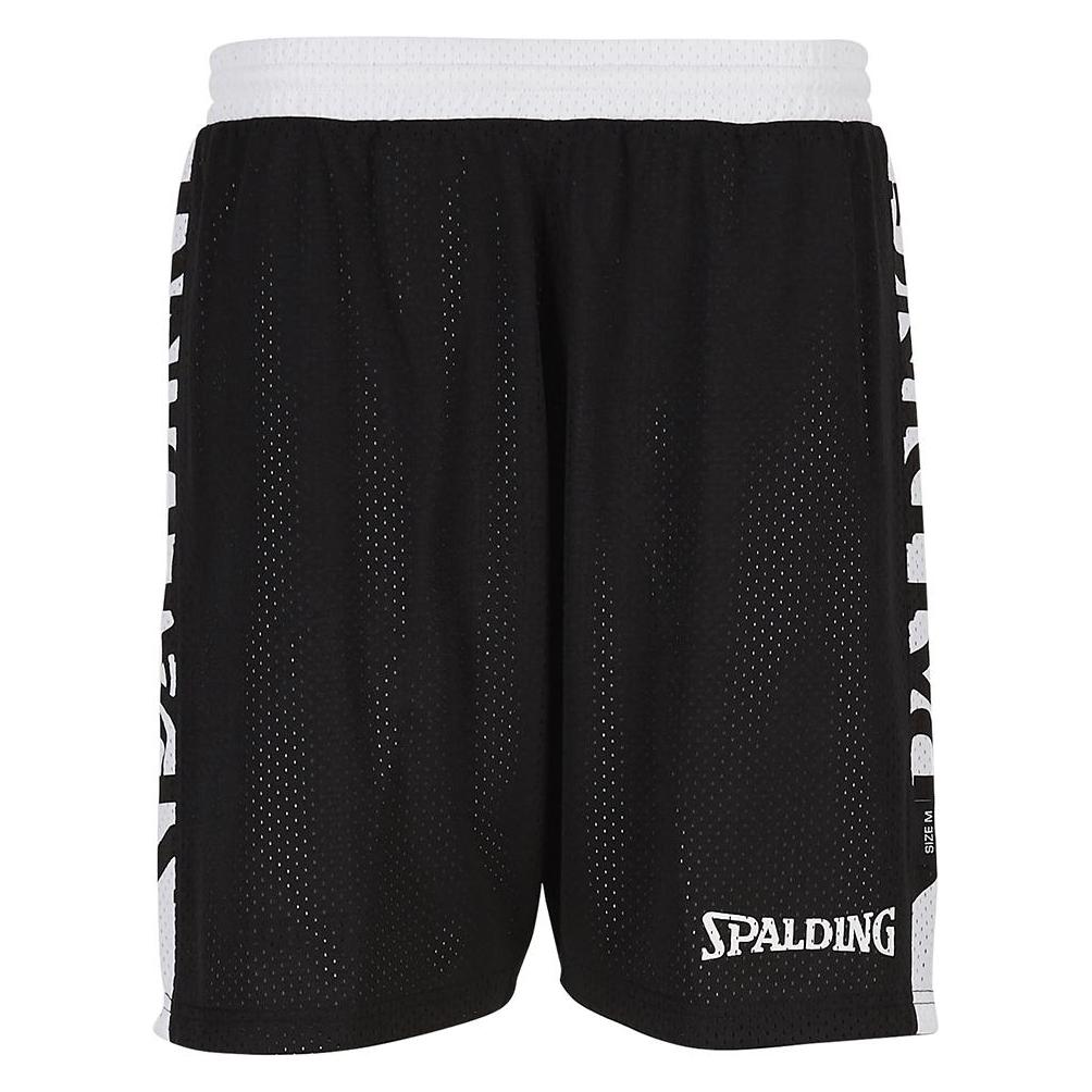 Spalding, Damen, Sporthose, Essential Reversible Shorts 4her (Xl), Schwarz