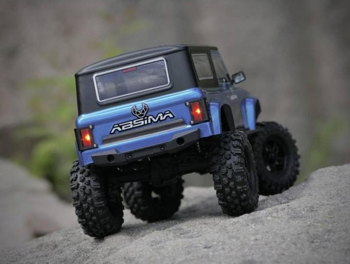 Actual product image Absima CR18P 2024 Rushmore BLS Brushless 1:18 RC model car electric crawler Allr