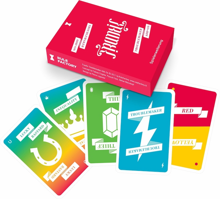 Rulefactory Un fauteur de troubles frénétique (Allemand, Anglais)