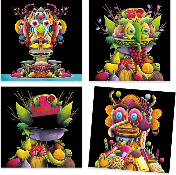 Immagine prodotto Djeco Ispirato da Giuseppe Arcimboldo - Verdure di primavera