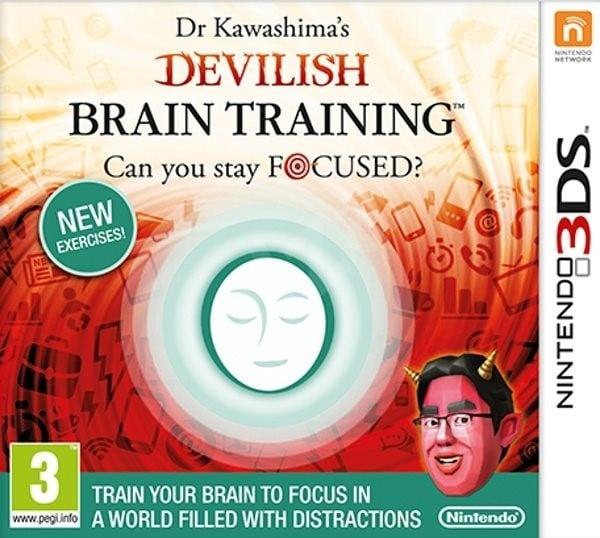 Actual product image Nintendo Dr Kawashima's Devilish Brain Training 3DS (3DS, EN)