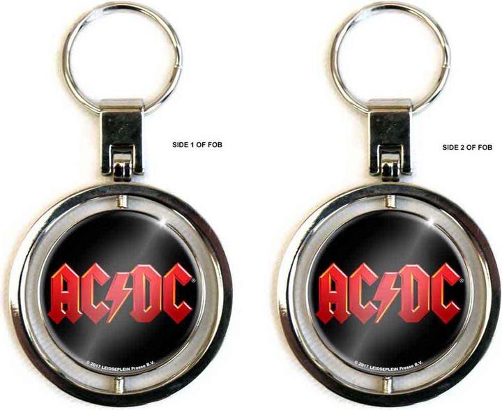 Actual product image AC/DC Logo Schlüsselanhänger