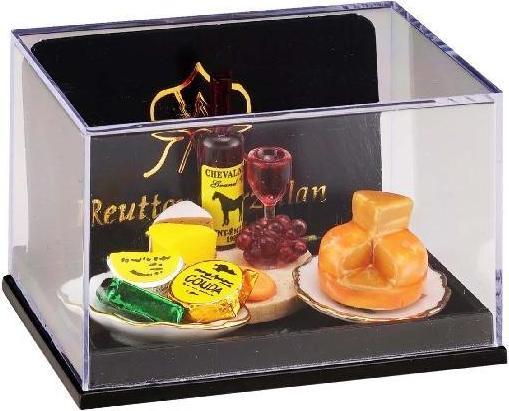 Actual product image Reutter 001.781/5 - Wine and cheese, miniature