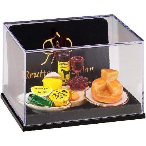 Thumbnail - Reutter, Deko Objekt, 001.781/5 - Wein und Käse, Miniatur
