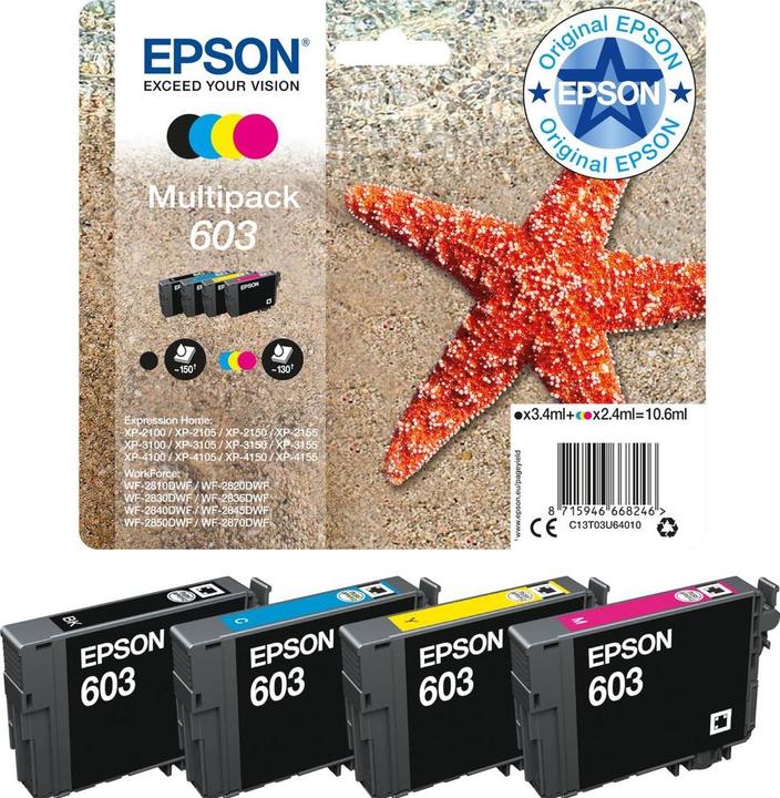 Productafbeelding Epson 603 Multipack (M, C, Y, BK)