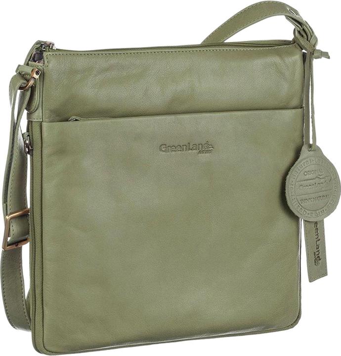 Immagine prodotto Greenland Nature Borsa a tracolla Nature in pelle 28 cm