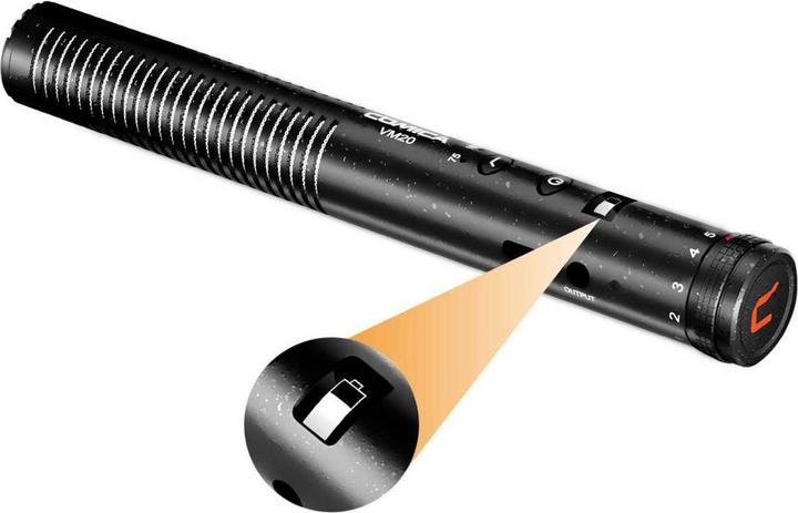 Immagine prodotto Comica Microfono Shotgun a condensatore super-cardioide multifunzionale