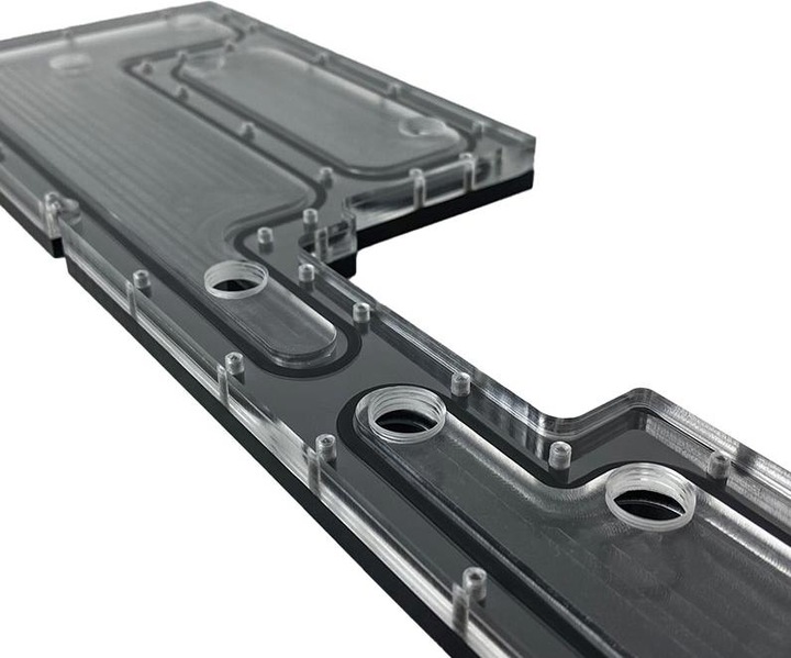 Produktbild Stealkey Customs Lian Li XL D1 Distroplate - Acryl